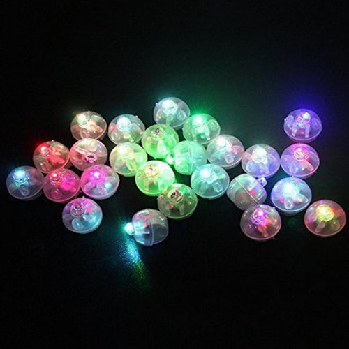 100 Pcs/lot Round Ball Led Balloon Lights Mini Flash Lamps for Lantern Christmas Wedding Party Decoration White, Yellow, Red