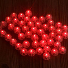 Charger l&#39;image dans la galerie, 100 Pcs/lot Round Ball Led Balloon Lights Mini Flash Lamps for Lantern Christmas Wedding Party Decoration White, Yellow, Red