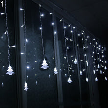Charger l&#39;image dans la galerie, 3.5m Xmas Tree Pendant Flashing LED String Lights Christmas Night Party Decor