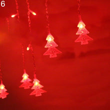 Charger l&#39;image dans la galerie, 3.5m Xmas Tree Pendant Flashing LED String Lights Christmas Night Party Decor