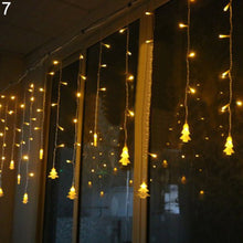 Charger l&#39;image dans la galerie, 3.5m Xmas Tree Pendant Flashing LED String Lights Christmas Night Party Decor