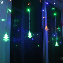 Charger l&#39;image dans la galerie, 3.5m Xmas Tree Pendant Flashing LED String Lights Christmas Night Party Decor